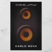 Nep luidspreker  flyer (Voorkant)