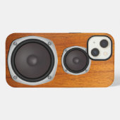 Nep luidspreker Systeem iPhone Hoesje (Achterkant horizontaal)