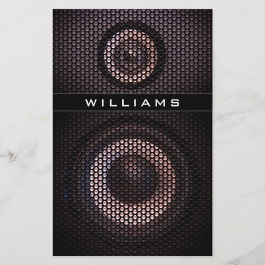 Nep luidspreker ziet eruit flyer (Voorkant)