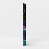 Nep Marmer Agate Steen Galaxy Glitterend Schittere Case-Mate iPhone Case (Achterkant/links)