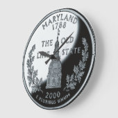 Nep Maryland State Quarter Klok (Hoek)