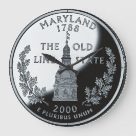 Nep Maryland State Quarter Klok
