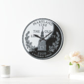 Nep Maryland State Quarter Klok (Huis)