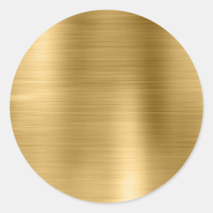 Nep-metalen gouden blanco ronde sticker