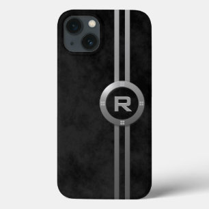 Nep Metallic Deco Gevlekt Zwart Case-Mate iPhone Case