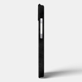 Nep Metallic Deco Gevlekt Zwart Case-Mate iPhone Case (Achterkant / Links)