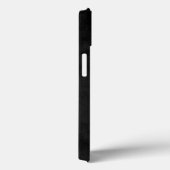 Nep Metallic Deco Gevlekt Zwart Case-Mate iPhone Case (Achterkant / Rechts)