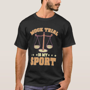Nep Proces Is Mijn Sport Rechtenstudie Debat Advoc T-shirt