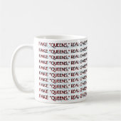NEP "QUEENS", ECHT AFVAL! KOFFIEMOK (Links)