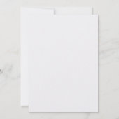 Nep reliëfrozen rozen parel formeel klassiek bruil save the date (Achterkant)