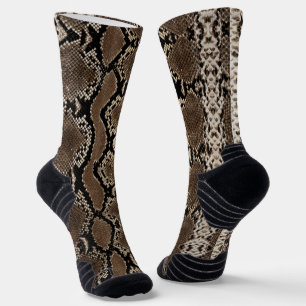 Nep Rock Python Slangenhuid Sokken