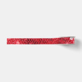 Nep rode sequin afbeelding grosgrain lint (Voorkant)
