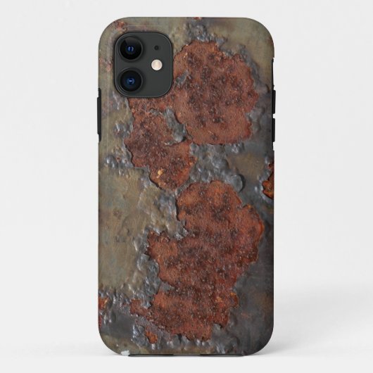 Nep roest textuur (bruin vlokkige verroeste ijzer) Case-Mate iPhone case (Achterkant)