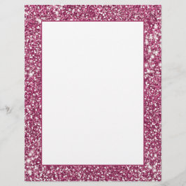 Nep Roze Glitter Textuur Uitzicht Grafisch Briefhoofd