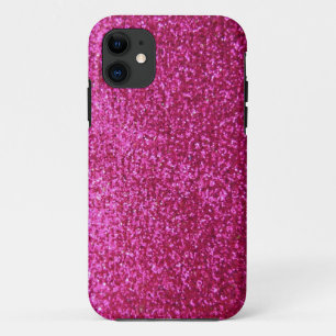 Nep roze glitters Case-Mate iPhone case