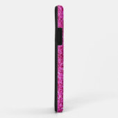 Nep roze glitters Case-Mate iPhone case (Achterkant/rechts)