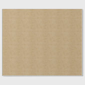 Nep-rustieke bruine kraftpapier uitzicht cadeaupapier (Vlak)