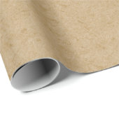 Nep-rustieke bruine kraftpapier uitzicht cadeaupapier (Rol Hoek)