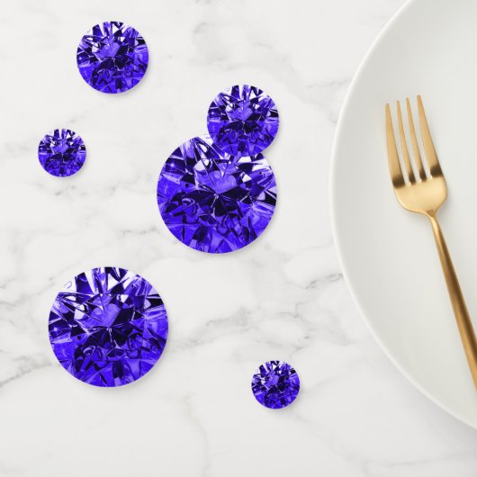 Nep saffier blauw diamant edelsteen confetti (Groep)