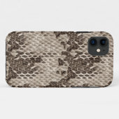 Nep slangenschubbenprint Case-Mate iPhone case (Achterkant (horizontaal))