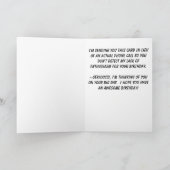 nep-telefoongesprek verjaardag kaart (Binnen)