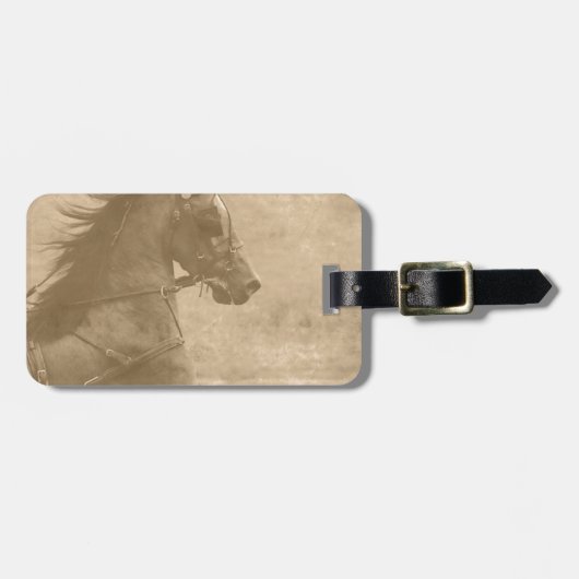 Nep Vintage Hackney Bagagelabel (Voorkant horizontaal)