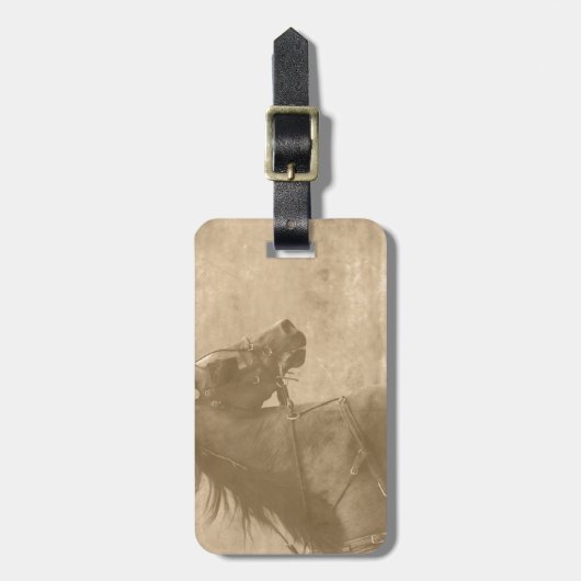 Nep Vintage Hackney Bagagelabel (Voorkant verticaal)