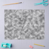 Nep Zilveren Glitter Disco Bal Tissuepapier (Craft)