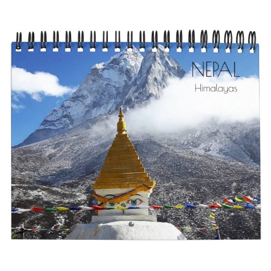 Nepal 2027 Kalender / Himalaya (Hoes)
