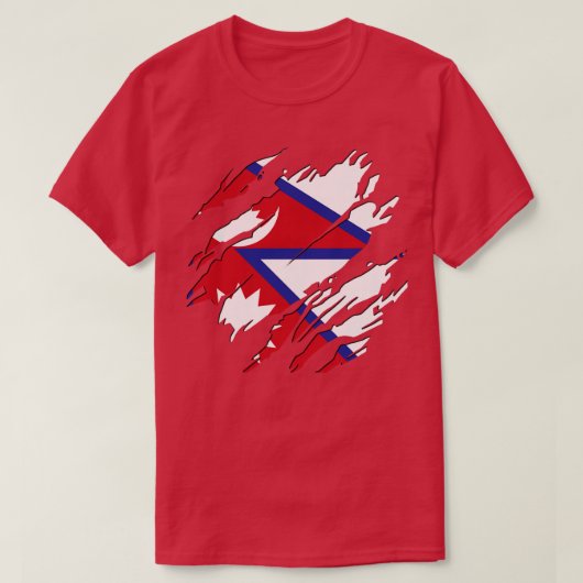 Nepal altijd t-shirt (Design voorkant)