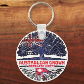 Nepal - Australische Australië - boomstammen Sleutelhanger (Achterkant)