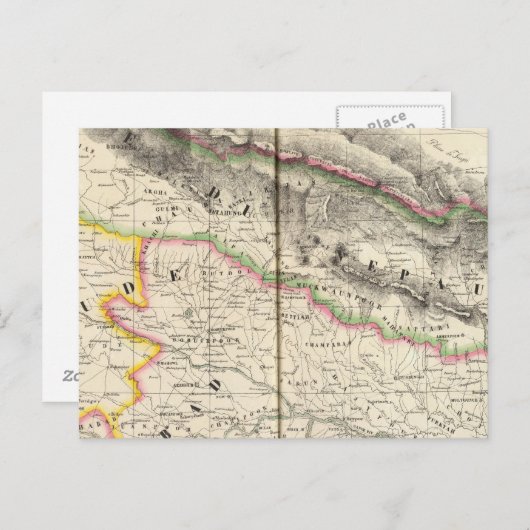 Nepal, Azië 83 Briefkaart (Voorkant / Achterkant)