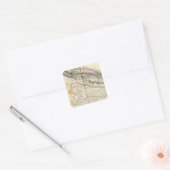 Nepal, Azië 83 Vierkante Sticker (Envelop)