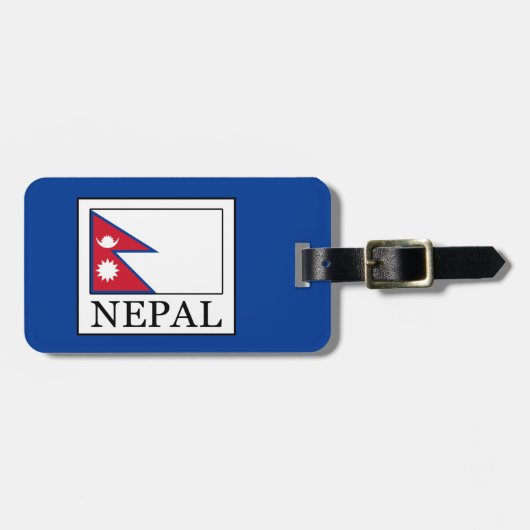 Nepal Bagagelabel (Voorkant horizontaal)