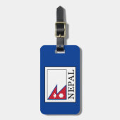 Nepal Bagagelabel (Voorkant verticaal)