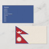 Nepal - Bedrijven Visitekaartje (Voorkant / Achterkant)
