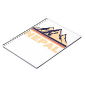 nepal bergen azië gift notitieboek (Linkerzijde)