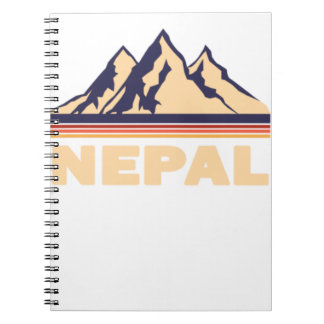 nepal bergen azië gift notitieboek