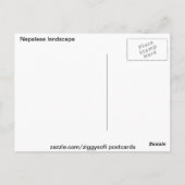 Nepal Briefkaart (Achterkant)