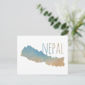 Nepal Briefkaart (Staand voorkant)