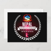 Nepal Briefkaart (Voorkant / Achterkant)