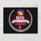 Nepal Briefkaart (Voorkant)