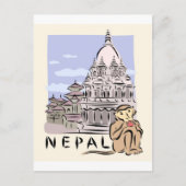 Nepal Briefkaart (Voorkant)
