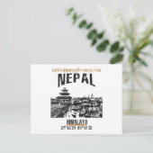 Nepal Briefkaart (Staand voorkant)