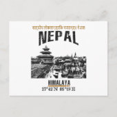 Nepal Briefkaart (Voorkant)