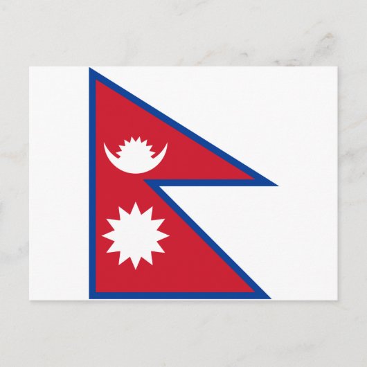 nepal briefkaart (Voorkant)