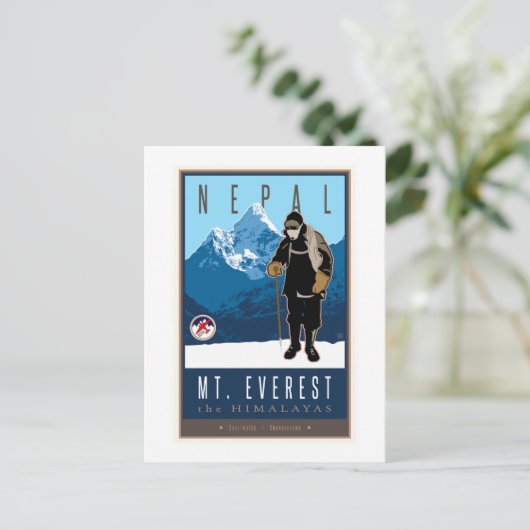 Nepal Briefkaart (Staand voorkant)