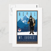 Nepal Briefkaart (Voorkant / Achterkant)