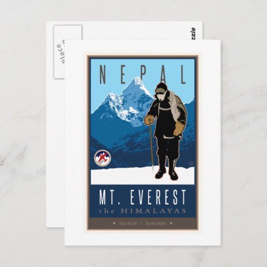 Nepal Briefkaart (Voorkant / Achterkant)