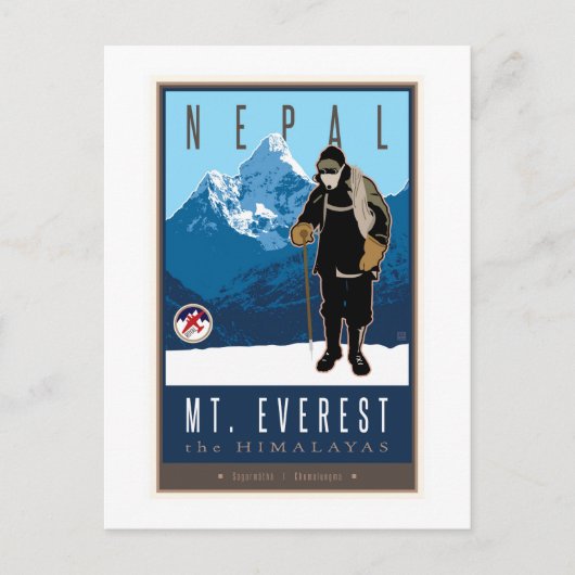 Nepal Briefkaart (Voorkant)